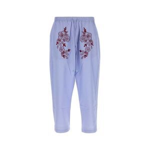 Baziszt Men Cerulean Blue Poplin Celeste Pant